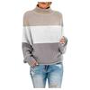 Womens Off The Shoulder Sweater Casual   Knitted Loose Long Sleeve Pullover