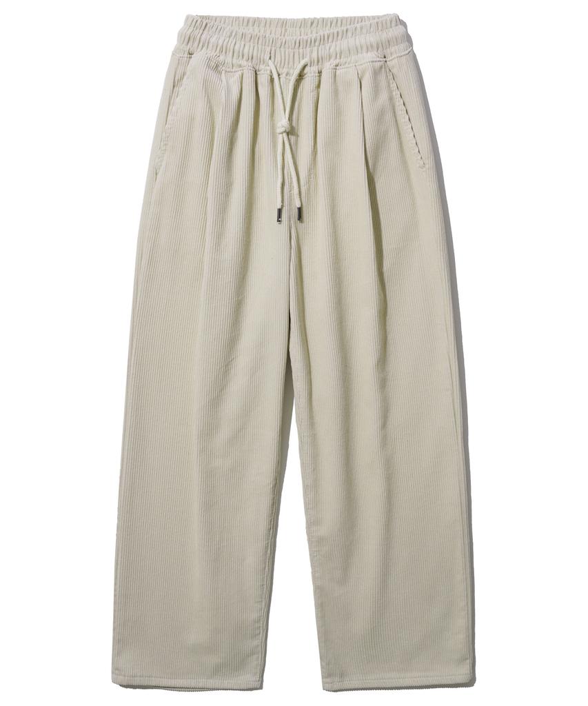 WV PROJECT Croffle Corduroy Wide Pants Cream Mjlp7618