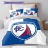 Pościel z wzorem Chesterfield F.C., Zestaw kołdry Poszewka na kołdrę Poszewka na poduszkę Domowy Prezent Urodzinowy(1 * poszwa na kołdrę + 2 * poszewki na poduszki, bez rdzenia)