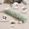 Cat Plush Toy Catnip Inside Cute Fuzzy Caterpillar Pillow Kick Stick Soft Cat Chew Toy for Indoor Kittens Play Exercise Boredom Relief