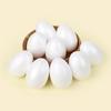 10PC White Easter Foam Egg DIY Painting Polystyrene Styrofoam Home Egg Balls Party Decoration Supplies Lightweight Handemade
