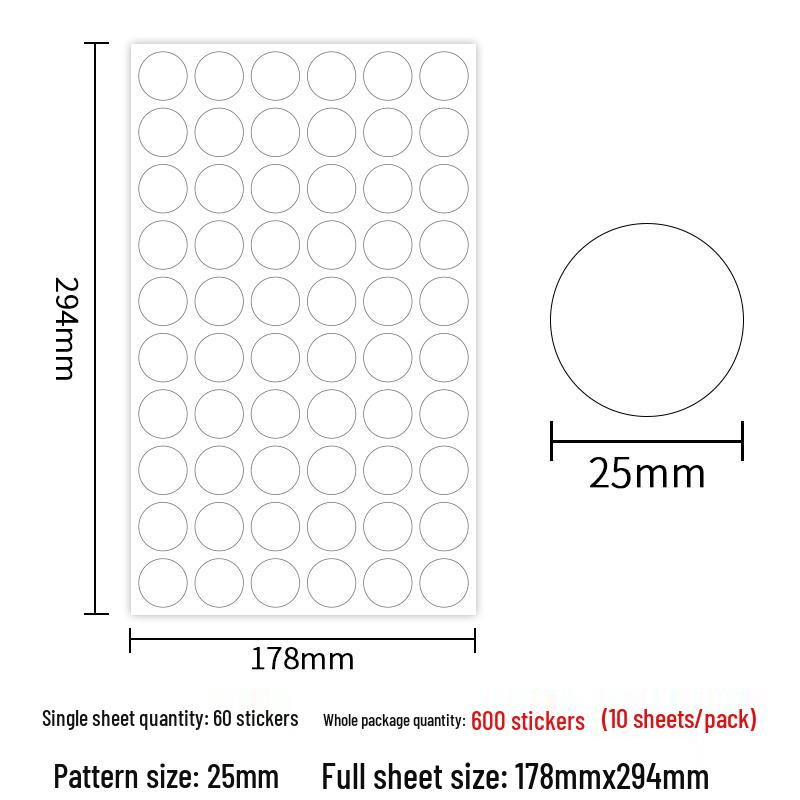 

Morandi Polka Dot Stickers: Round Self-Adhesive Labels for Gifts, Journals, and DIY Decoration