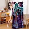Girl Game M-morrigan Aensland Microfiber Beach Towel Absorbent Quick Dry Soft Yoga Swimming Resort Mountain Climbing Towel