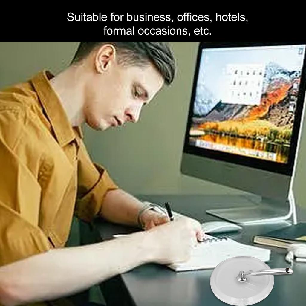 Pen Stand Acrylic Metal Compact Design Insertion Pen Stand Desktop for Business s