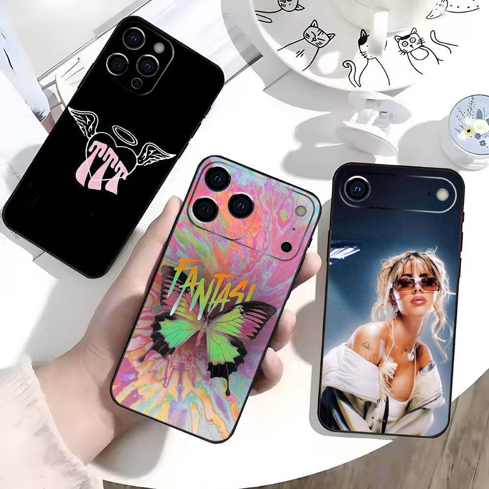 T-Triple S-Stoessel Tini Phone Case For iPhone 17,16,15,14,13,12,11 Plus,Pro Max,XS,Soft Silicone Black Cover