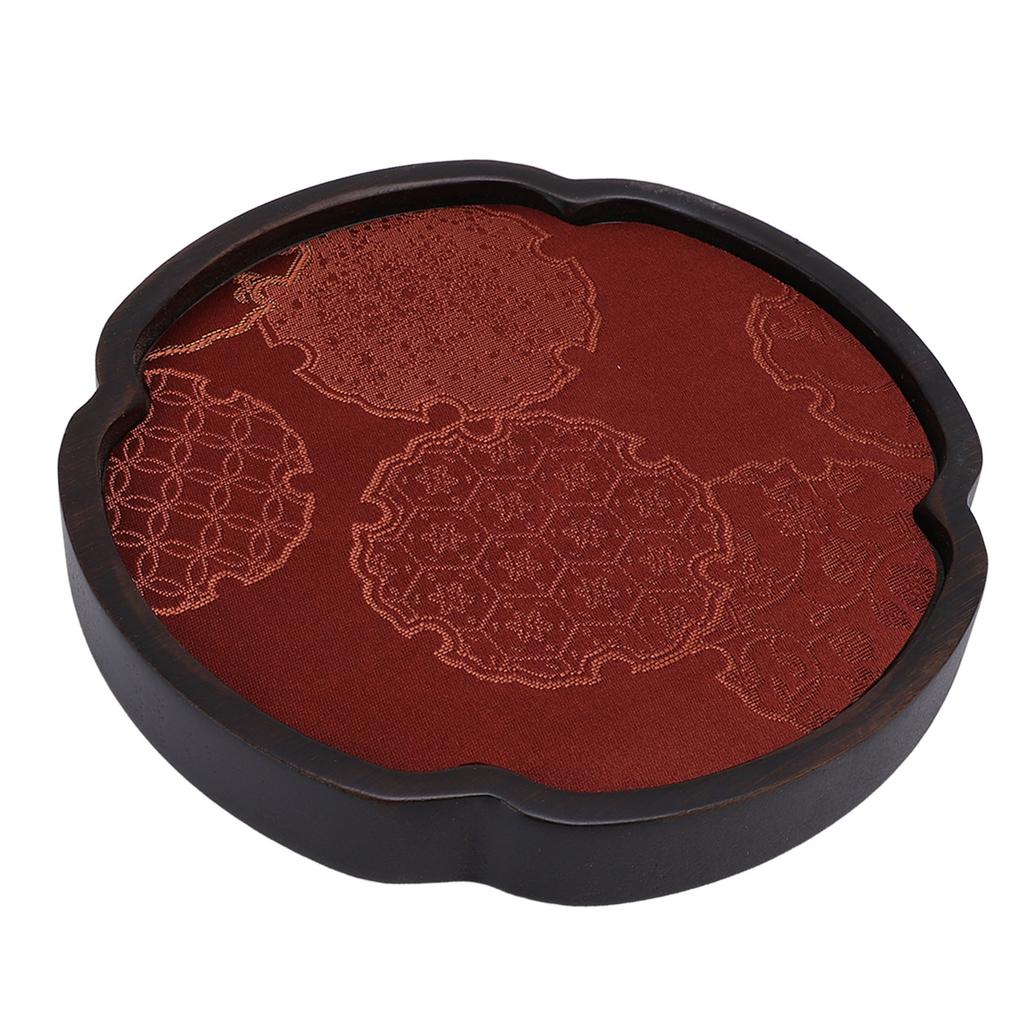 Bandeja para Servir Chá Resistente ao Calor Estilo Chinês Multiuso Fácil de Limpar Prato para Servir Comida para Lanches