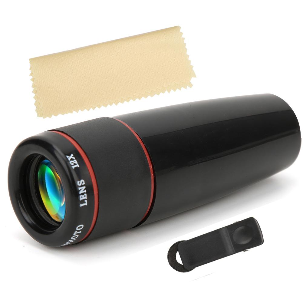 Teleobiektyw 25x32 do Aparatu Telefonu Komórkowego Wielofunkcyjny Outdoorowy Przenośny Pojedynczy Teleskop