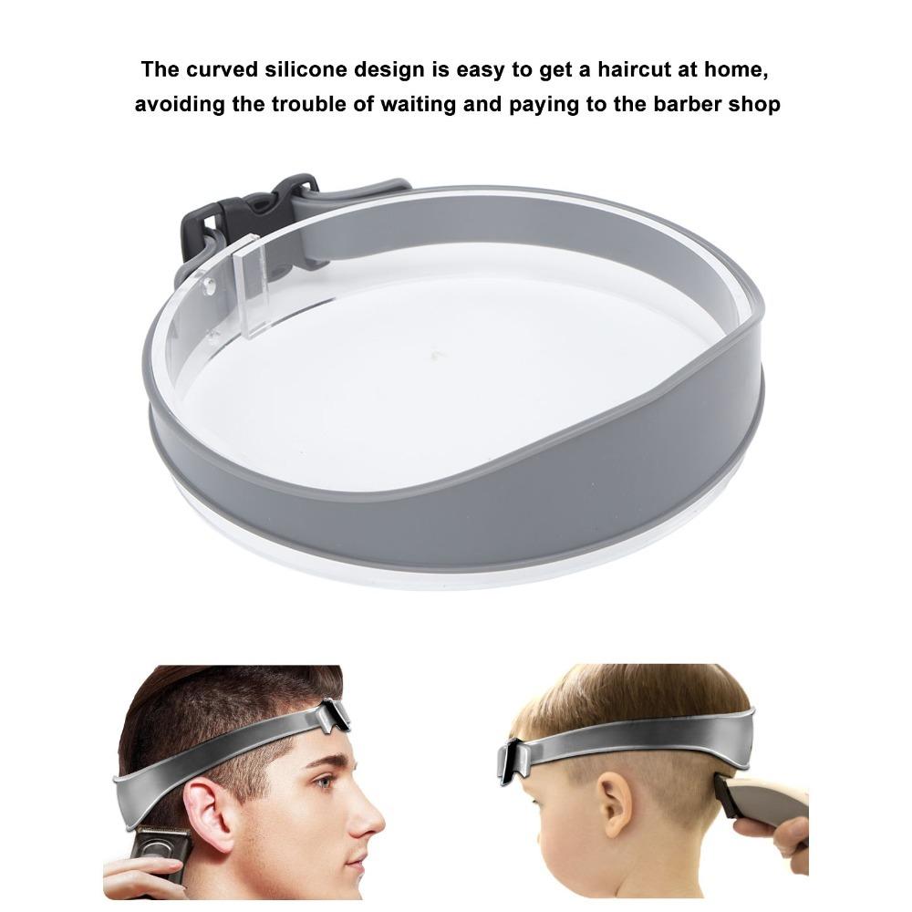 Silicone Silicone Hair Cutting Template Family Daily Self Haircut Trimming
