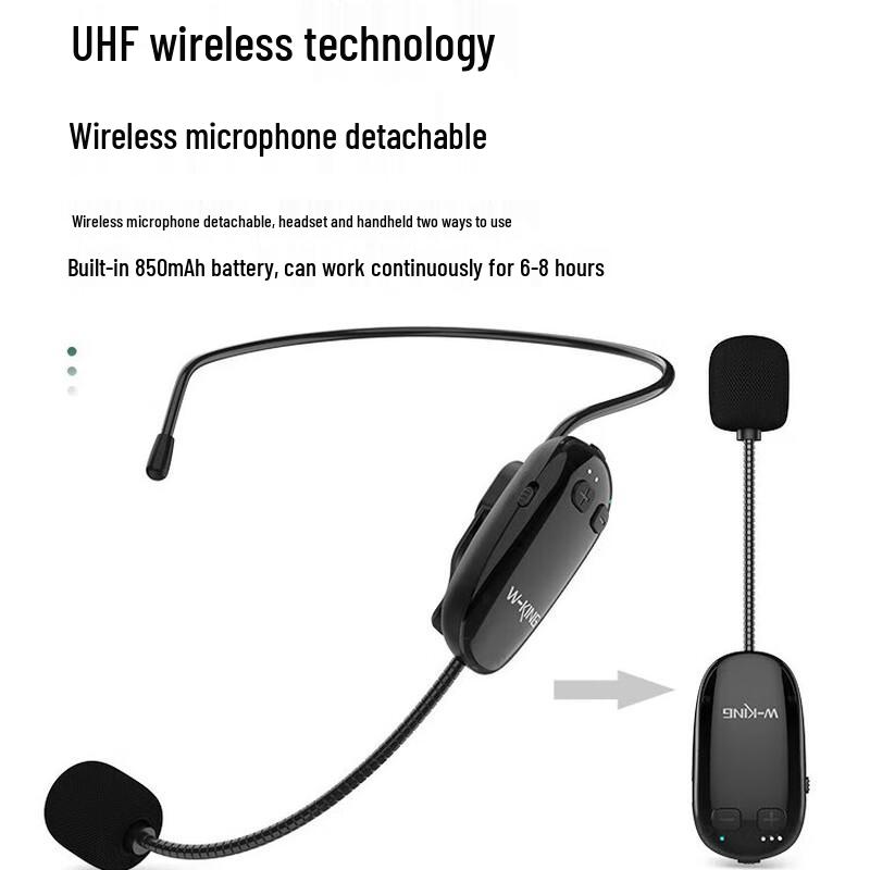 W-King KS16 Portable Bluetooth Voice Amplifier CN plug (adapter included)