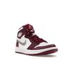 Air Jordan 1 High Golf Bordeaux Unisexové tenisky Červená Bílá Metalická-Stříbrná DQ0660-103