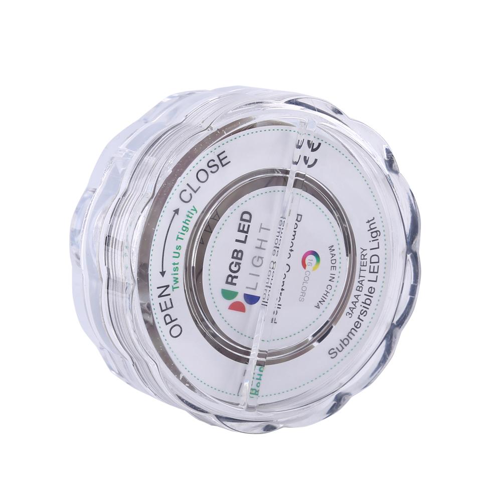 10 LED Colorful RGB Remote Controll Waterproof Aquarium Lights Decor Lamp