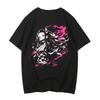 Japan Anime Demon Slayer Graphic Print T-shirt Men Women Loose Casual Oversized Cotton Comfortable Soft Top Streetwear Harajuku Fashion Summer New Tee