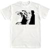 Angelina Jolie Schwarz-Weiß Porträt T-Shirt