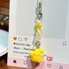 Decorative Pendant Cartoon Star Beaded Charm Portable Bag Pendant with Lanyard Mobile Phone Hanging Ornament