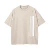 Retro Washed Vintage T-Shirt High Quality T Shirts Summer Oversized Short Sleeve Clothes Retro Washed Cotton Loose Street Tops