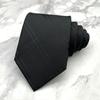 Jednolity Kolor Męski Krawat Kwiatowa Retro Zawiść Klasyczny Czarny Krawat Koszula