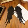 Sweet Feather Embroidery Edge Clip Cosplay Wings Hairpin Harajuku Lolita Hair Clip  Women