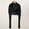 Scarf With Sleeves Women Soft Knitted Wrap New Fashionable Pullover Shawl Windproof Warm Autumn Winter Poncho