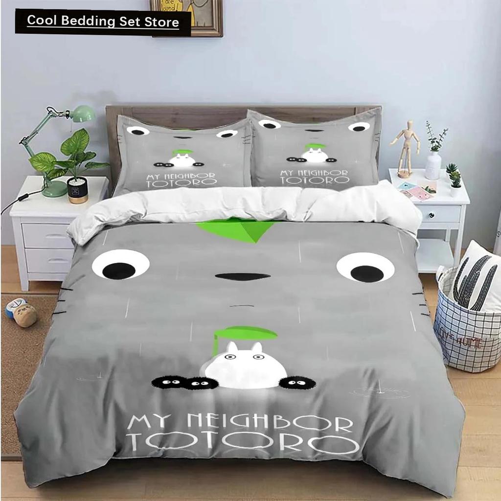 Chinese Chinchillas Cat Fashion Anime 3D Print 3pcs Bedding Set Duvet Cover Comforter Bed Youth Kids Girl Boys Gift Home Textile