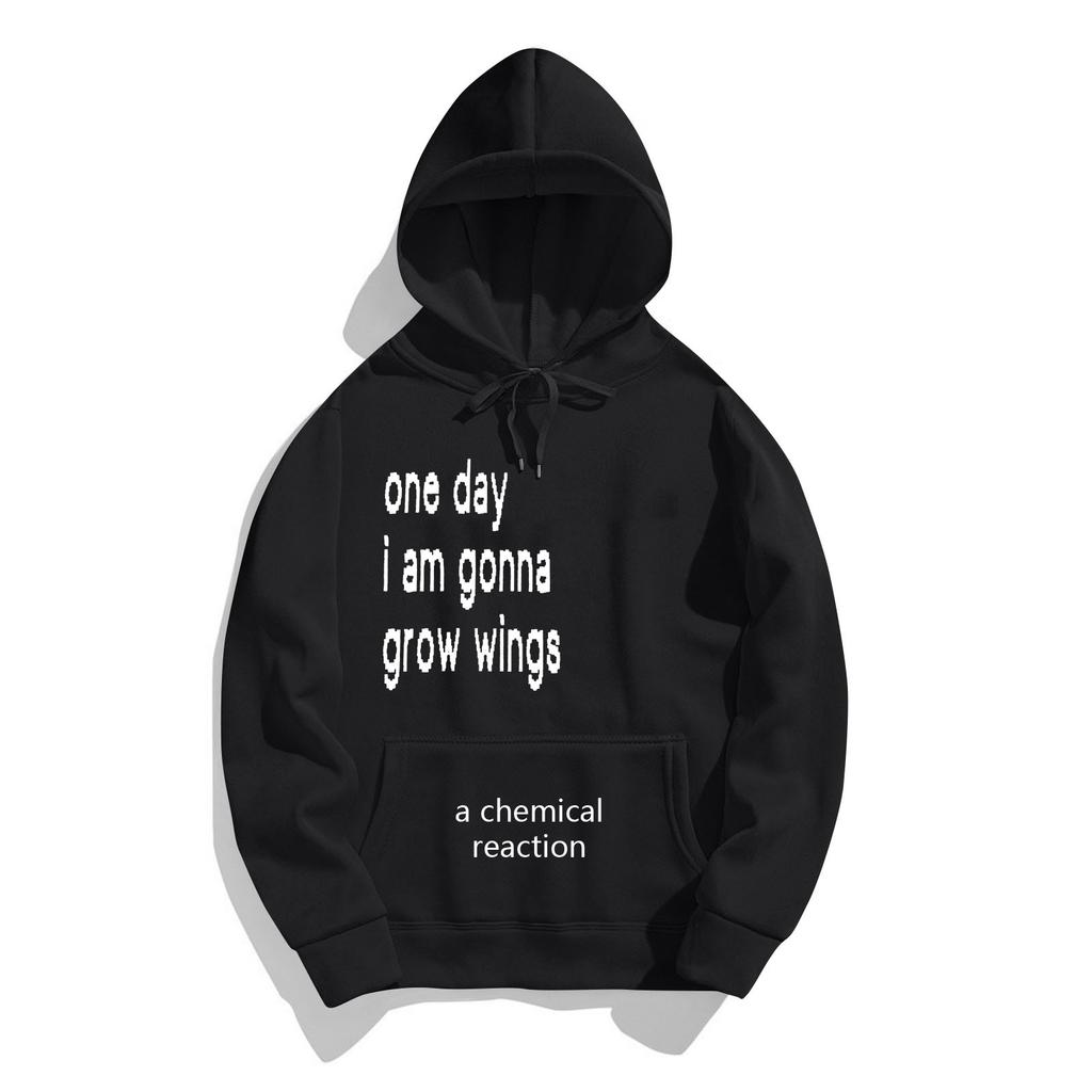 Women's Casual Printed Long Sleeve Loose Drawstring Hooded Sweatshirt Top