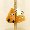 Cute And Funny Plush Keychain Plant Figure With Soft Short Plush And Pp Cotton