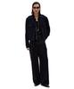 LMOOD Porto Belted Slacks Dark Navy