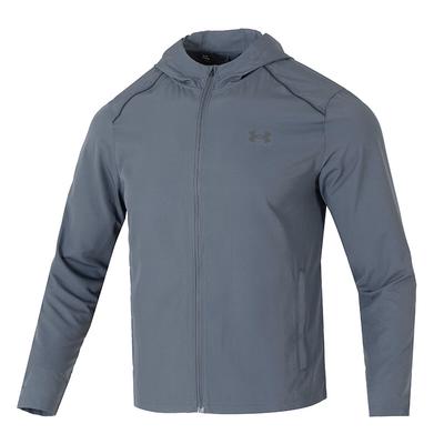 Running Quick-Dry Breathable Fitness Training Fashion Sports Jacket Men Jacket Gray 1376795-026