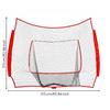 Target Zone Net Central Opening Sports Gear Tear-Resistant