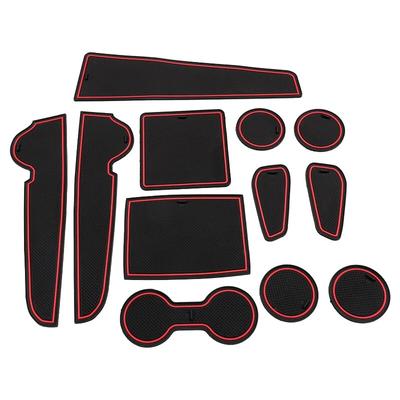 Car Accessories For Toyota Corolla Cross XG10  2022 2023 Hybrid Anti-Slip Mat Gate Slot Mats Cup Rubber Anti-Slip Pads Rug