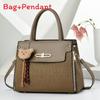 Womens Fashion Shoulder Bag With Details And Mobile Pocket For Casual Outings