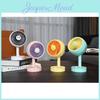Cartoon Desktop Mini-Ventilator Tragbarer Handventilator USB-Aufladung Studentenwohnheim-Ventilator Großhandel