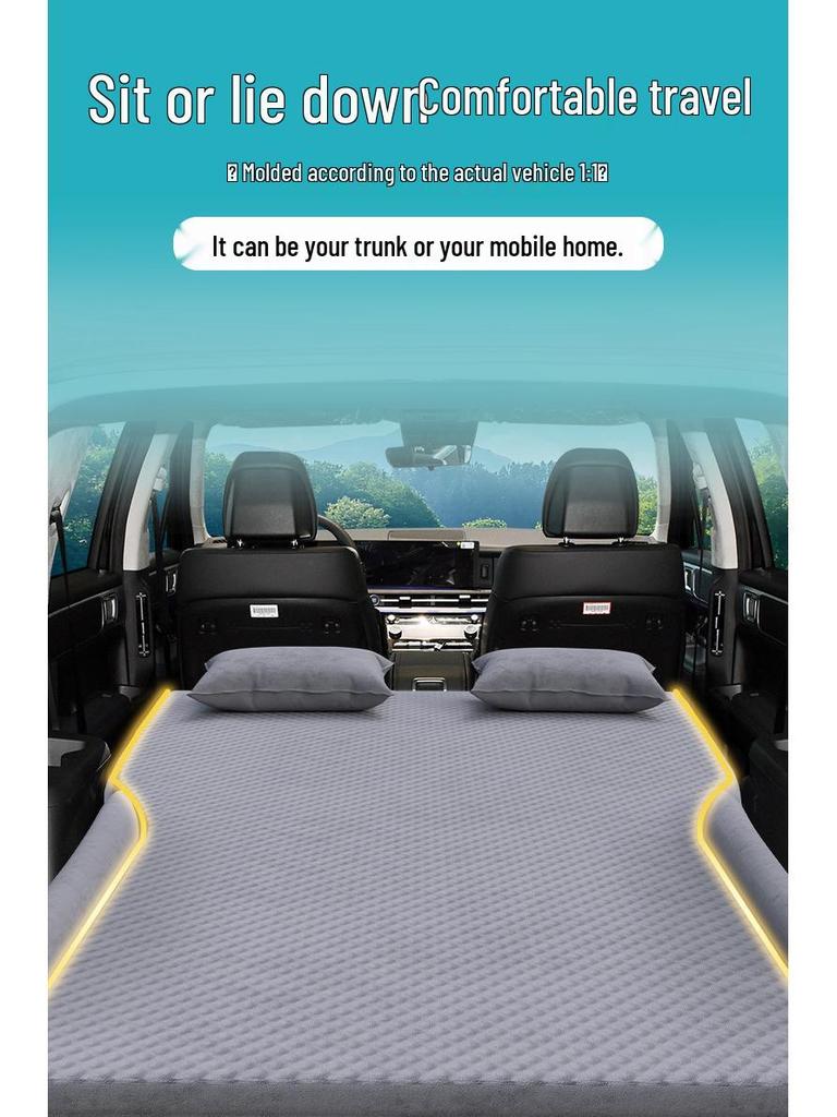 Hyundai Santa Fe Car Mattress: Rear Seat and Trunk Sleeping Mats