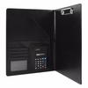 PU Leather Business Manager Folder with Calculator
