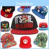 Mario Luigi Super Baseball Trucker Hat Cap Adjustable Hip Hop Embroidery Cap