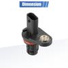Car Cam Camshaft Position Sensor Replacement 55565708 For Chevrolet Aveo 1.6L L4 2009-2011 For Chevrolet Aveo5 1.6L L4 2009-2011