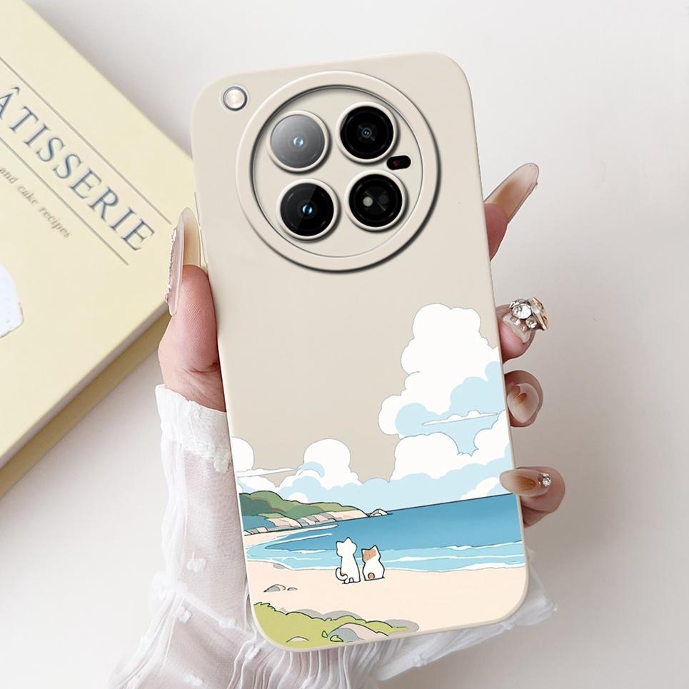 Cartoon Fashion Back Cover For Infinix Zero 40 4G X6860 Phone Case Soft Silicone Dragon Astronaut Black Cat Funda Zero40 Bumper