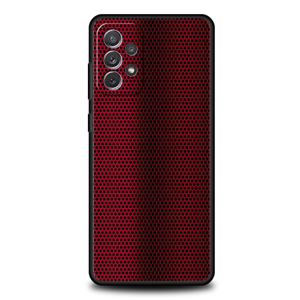 Carbon Fiber Phone Case For Samsung Galaxy A13 A51 A71 A41 A31 A21S A11 A01 A03S A12 A32 A52 A22 A23 A33 A53 A73 5G Soft Cover