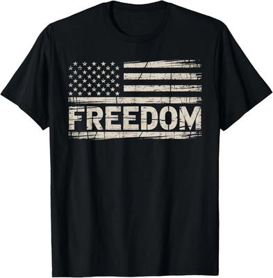 Freedom USA Flag Gift Unisex T-Shirt