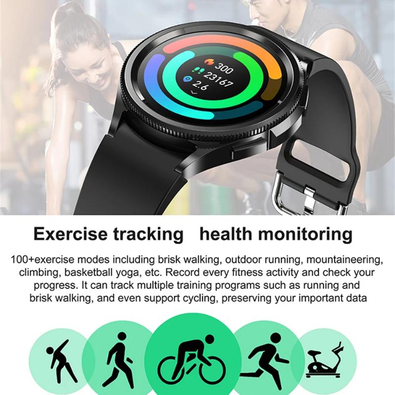 2025 New Watch 6 Classic Smartwatch Men's GPS Sports Fitness Women's Health Waterproof Bluetooth Call Smart Watch for Android IOS