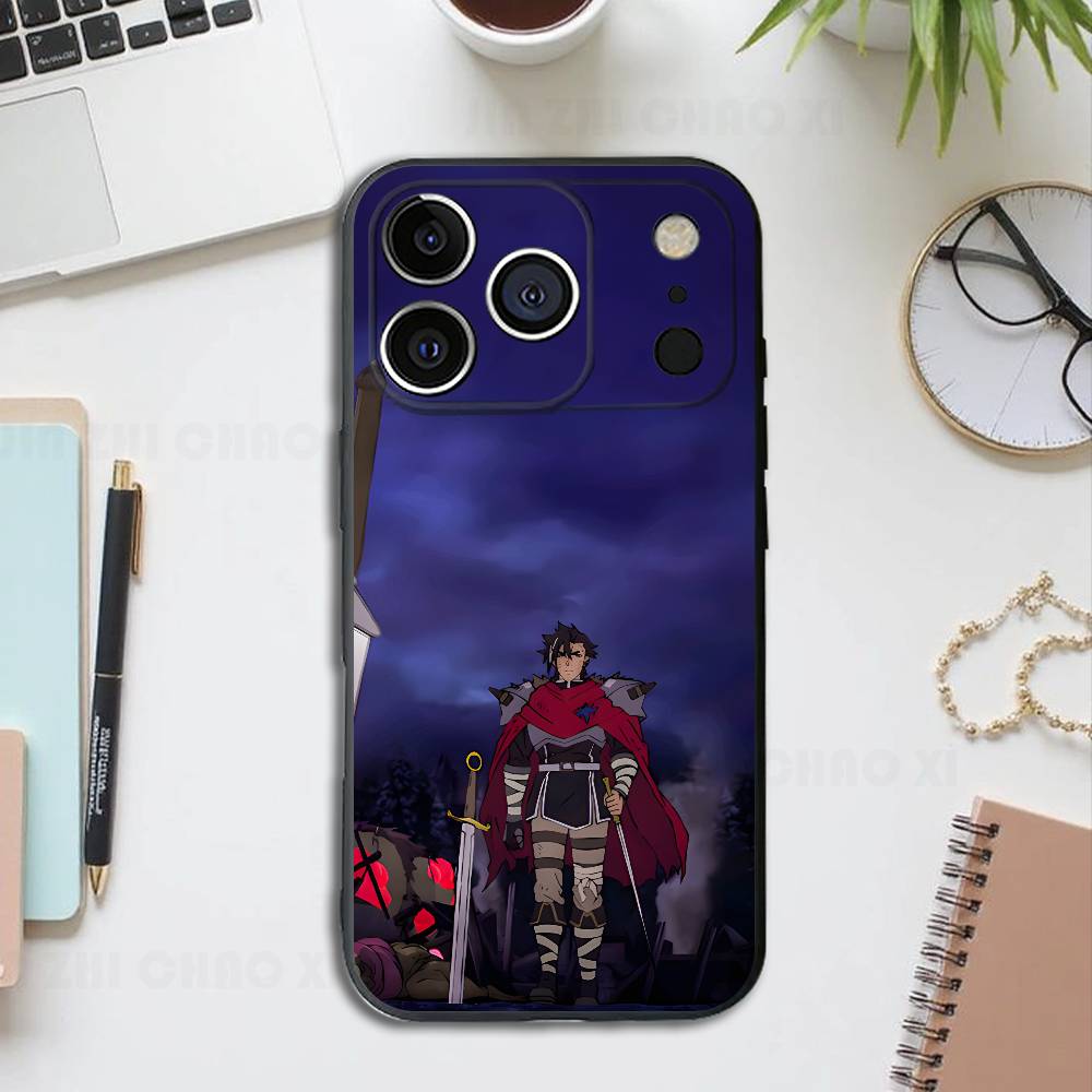 Sentenced To Be Hero Black Phone Case For IPhone 17 16 15 14 13 12 13 12 11 Pro Max Plus XS XR Silicone Soft Back Cover