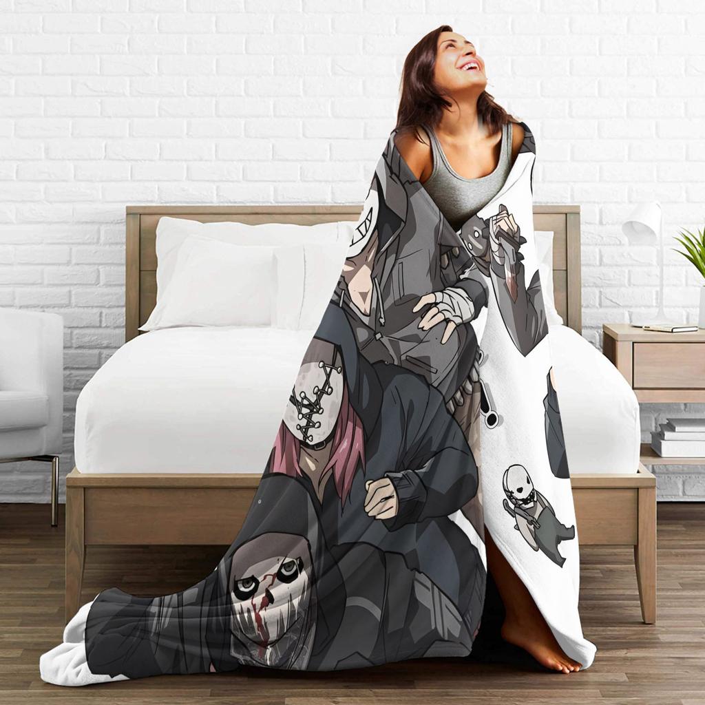 Deads by Daylights Plush Blanket Boy Girl  Flannel Throw Blanket For Home Decor Soft Customized Quality Bedspread Birthday Gift