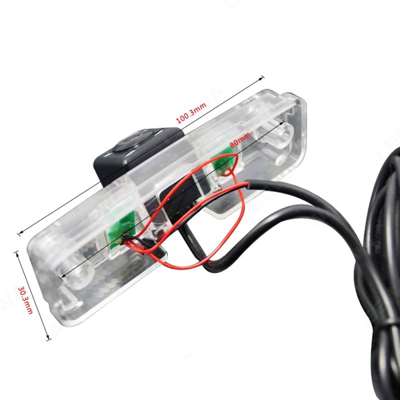 Auto Rückfahrkamera HD Weitwinkel Wasserdicht Nachtsicht Rückfahrkamera Parken