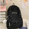 Rucksack im koreanischen Stil mit Schleifen und Stickereien für die Universität und den täglichen Gebrauch