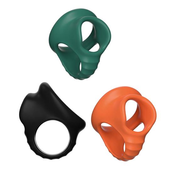 Penis Ring High Elasticity Ergonomic Design Soft Delay Ejaculation Cock Ring Comfortable Male Dildo Foreskin Ejaculation Delay Ring for Lovers