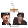 Popular Korean Oppa Groups Easy Peel Waterproof Party Diy Decals 3D Transfers Uvdtf Tumbler Stickers 16Oz Uv Dtf Cup Wraps