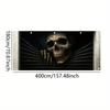 2D banner poster for Halloween decoration suitable for garage doors oversized banner cover.PMJ