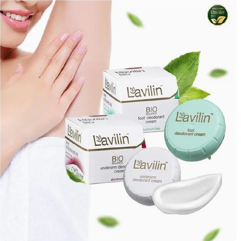 LAVILIN Underarm Deodorant Cream 10g: Body odor, underarm sweat, bromhidrosis, odor removal