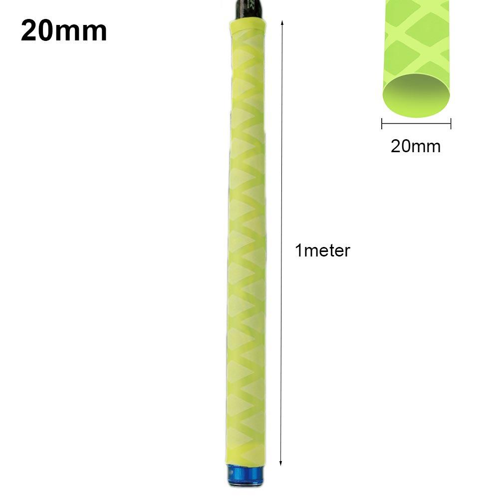 1Pcs 2:1 Shrinkage Ratio Handle Grip Cover Luminous Heat Shrink Tube  For Fishing Rod