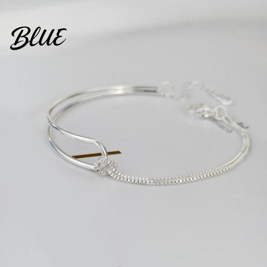 Adjustable Friendship Bracelet Knot Chain Half Snake Dainty Love Safe