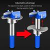 Positioning Forstner Bit Adjustable Depth Hinge Jig Durable 35mm Hinge Boring Bit  Woodworking